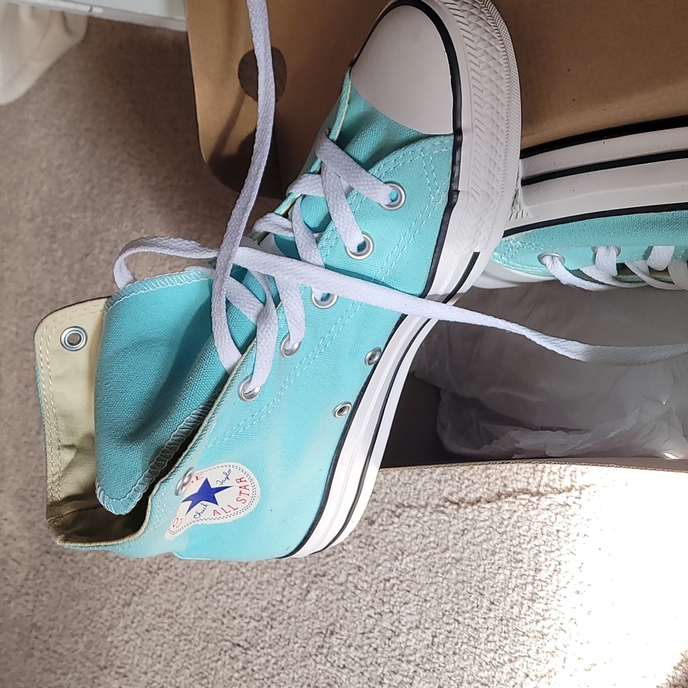 CONVERSE ALL STAR CHUCK TAYLOR 147133F CT HI POOLSIDE CANVAS UNISEX